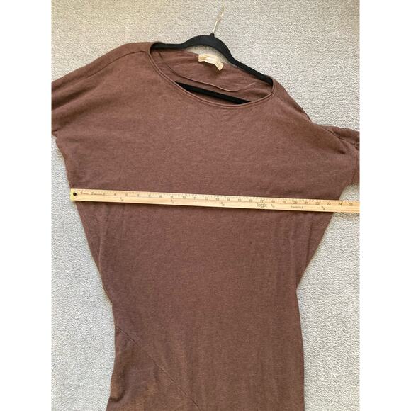 Free People Free-est Hollis Sweater Midi Dress Size Medium Carafe Cotton Linen - Picture 12 of 13